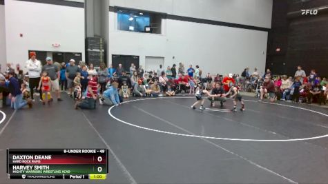 49 lbs Cons. Round 3 - Daxton Deane, Hard Rock Rams vs Harvey Smith, Mighty Warriors Wrestling Acad