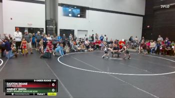 49 lbs Cons. Round 3 - Daxton Deane, Hard Rock Rams vs Harvey Smith, Mighty Warriors Wrestling Acad