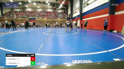 120 lbs Quarterfinal - Cohen Whiteley, Broken Arrow Wrestling Club vs Liam Farquhar, Keystone Wrestling Club