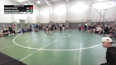 105 lbs Round 3 (4 Team) - Boston Backus, Champions vs Cooper Williams, Westlake