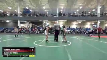 95 lbs Round 3 (6 Team) - Tommy Rowlands, Bishop Watterson vs Gavin Hampton, Tinora