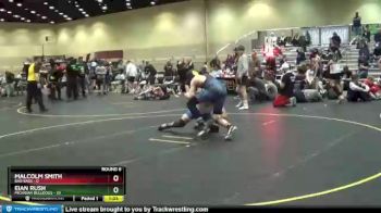 167 lbs Round 6 (8 Team) - Malcolm Smith, Bad Bass vs Eian Rush, Michigan Bulldogs