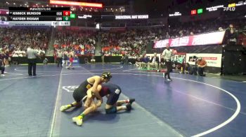 1A-138 lbs Champ. Round 2 - Kinnick Munson, Ogden vs Hayden Riggan, Louisa-Muscatine