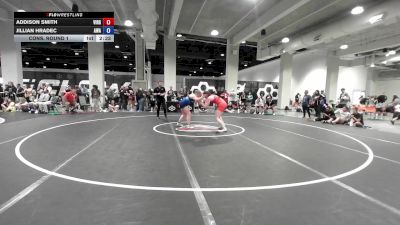 Cons. Round 1 - Addison Smith, Virginia vs Jillian Hradec, Ascend Wrestling Academy