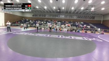 140 lbs 1st Place Match - Brueklyn Truempler, Shoshoni vs Rowen Ortega-Hand, Thunder Basin