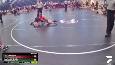 75 lbs Round 5 (6 Team) - Lachlan Smith, Carolina Reapers vs Jay Lalonde, South Paulding Jr Spartans