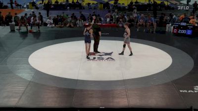 126 lbs Cons 32 #2 - Jacksen Carter, SD vs Benjamin Ploehn, UT