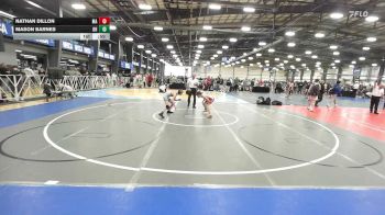 85 lbs Consi Of 16 #2 - Nathan Dillon, MA vs Mason Barnes, OH