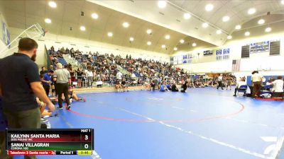 135 lbs Quarterfinal - Sanai Villagran, Corona 100 vs Kailynn Santa Maria, Dog Pound WC