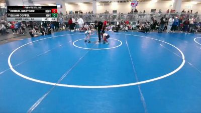 50 lbs Cons. Round 3 - Elijah Coffel, NB Elite Wrestling Club vs Kendal Martinez, Maverick Elite Wrestling Club