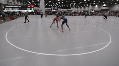 144 lbs Champ. Rd Of 64 - Braxton Barent, Team Champs Wrestling Club vs Connor Surrette, Cardinal Wrestling Club