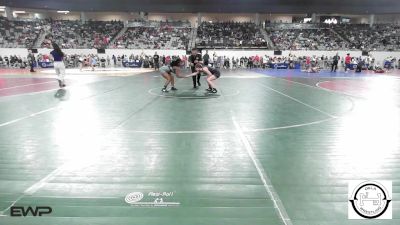 130 lbs Consi Of 32 #2 - LILY DAVIS, MARLOW OUTLAWS JH vs Zariah Milton, Shawnee Wrestling