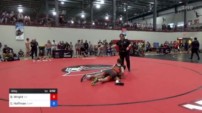 60 kg Consolation - Bubba Wright, Air Force Regional Training Center vs Colson Hoffman, Compound Wrestling
