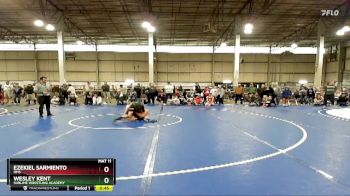 132 lbs Cons. Round 5 - Wesley Kent, Sublime Wrestling Academy vs Ezekiel Sarmiento, RMS