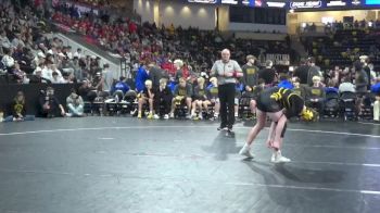 144 lbs Semis - Dawson Youngblut, Don Bosco vs Grayson Holtgrew, Hinton