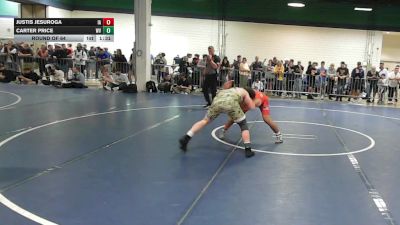 150 lbs Round Of 64 - Justis Jesuroga, IA vs Carter Price, WV