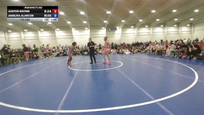 140 lbs Auston Brown, Ohio Blue vs Anjelika Alarcon, Missouri Blue