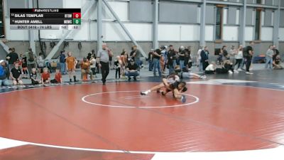 74 lbs Cons. Semis - Silas Templar, Run To Danger Wrestling vs Hunter Amell, Mat Demon Wrestling Club