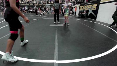 94-103 lbs Rr Rnd 3 - Ashlynn Clark, Team Nomad vs Remi Stumblingbear, Darko Valley Wolfpak