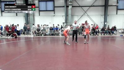 133 lbs Consi Of 16 #2 - Jake Bennett, Coast Guard vs Brock Connatser, Coast Guard