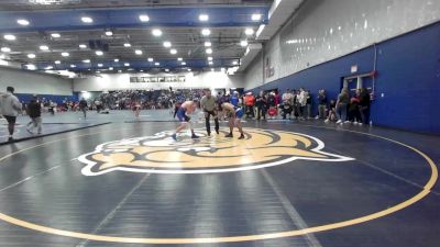 125 lbs Round Of 16 - Jackson Bauer, Coast Guard vs Alex Hickey, Roger Williams