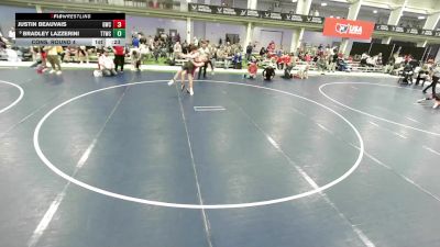 Junior Boys - 138 lbs Cons. Round 4 - Bradley Lazzerini, Team Tulsa Wrestling Club vs Justin Beauvais, Grindhouse Wrestling Club