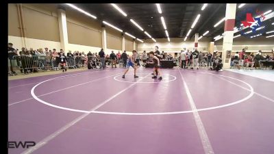 82 lbs Round Of 16 - Ezra Criss, Spartan Mat Club vs Zabdiel Charles, Texas Style Wrestling Club