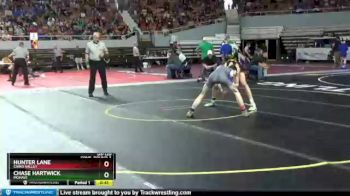 D3-120 lbs Cons. Round 3 - Chase Hartwick, Mohave vs Hunter Lane, Chino Valley