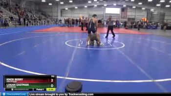 152 lbs Cons. Round 3 - Knox Berry, Midlothian vs Logan Eastman, Riverbend