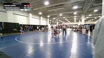 62 lbs Champ. Round 1 - Braelynn Mancilla, Utah vs Adaline Lozano, Idaho