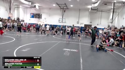 55 lbs Semifinal - Benjamin Foster, Full Circle vs Benjamin Willard Jr, Pelion Youth Wrestling