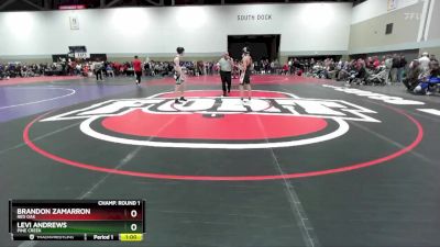 120C Champ. Round 1 - Levi Andrews, Pine Creek vs Brandon Zamarron, Red Oak