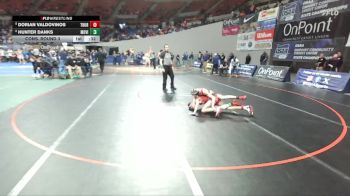 5A Boys 113 lbs Cons. Round 3 - Dorian Valdovinos, Thurston Boys vs Hunter Danks, Mountain View Boys