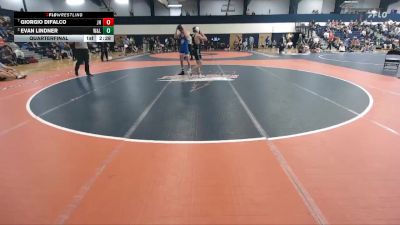149 lbs Quarterfinal - Giorgio Difalco, Johns Hopkins vs Evan Lindner, Washington And Lee