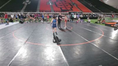 105 lbs Kalaya Baxter, Idaho 2 HS Girls vs Caroline Pastrana, Utah 1 HS Girls