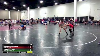 144 lbs Round 2 (8 Team) - Barrett Morgan, Iowa Gold vs Grant Eaton, Ohio Titan Gold