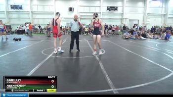 152 lbs Finals (2 Team) - Gabe Lilly, Gladiators vs Aiden Henery, 84 Athletes