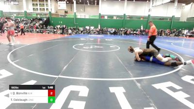 190 lbs Round Of 32 - Quincy Bonville, Bethlehem Central vs Tyler Colclough, Long Beach