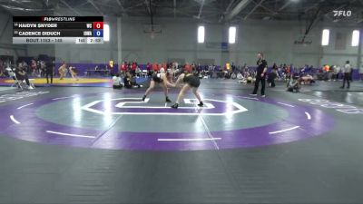 145 lbs Quarterfinal - Cadence Diduch, Iowa vs Haidyn Snyder, Wartburg