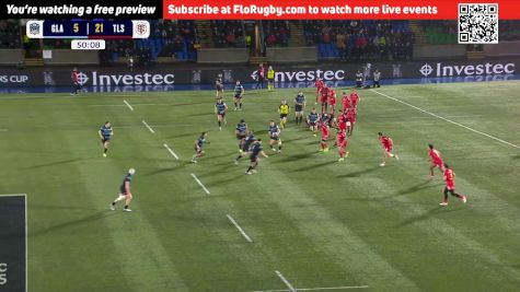 Josh McKay Try - Glasgow v Toulouse - 2025-2026 Champions Cup Round 2