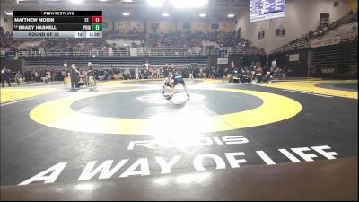 126 lbs Round Of 32 - Matthew Morin, St. John's College High School vs Brady Haskell, Phillips Academy