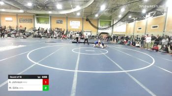 182 lbs Round Of 16 - Aaron Johnson, Mt. Anthony vs Matthew Gillis, Ashland