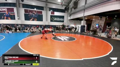 190 lbs Quarterfinal - Peyton Mican, Texas vs Parker Elliot, Rise Wrestling