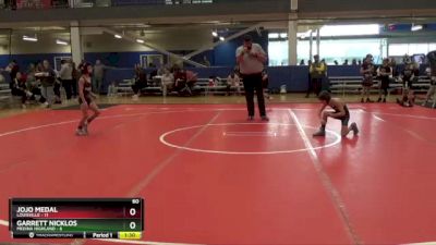 60 lbs Round 4 (6 Team) - Jojo Medal, Louisville vs Garrett Nicklos, Medina Highland