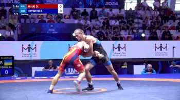 60 kg Repechage #2 - Denis Florin Mihai, Romania vs Bohdan Hryshyn, Ukraine