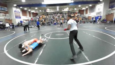 120 lbs Cons. Round 4 - Jason Paganos, Walnut vs Andrew Gomez, Porterville