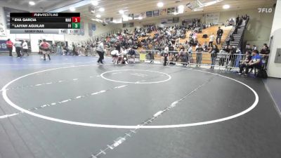 155 lbs Semifinal - Laiyah Aguilar, Fountain Valley vs Eva Garcia, Marina