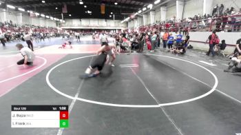 197 lbs Rr Rnd 2 - Joseph Bajza, Bald Eagle Wrestling vs Isiah Frank, Isiah&marlin