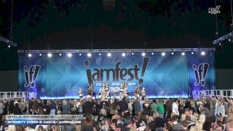 Intensity Cheer & Dance - ADRENALINE [2026 L5 IASF Open Coed 4 Day 1] 2026 JAMfest Europe