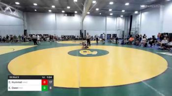 98 lbs Prelims - Caleb Hummel, Northampton vs Evan Owen, Rams Wrestling Club